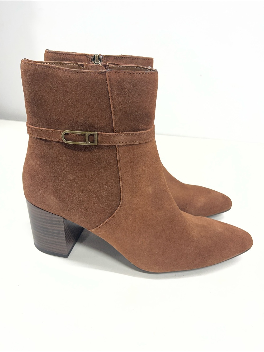 New Blondo Tala Waterproof Cow Suede Boots in Brown Size 9